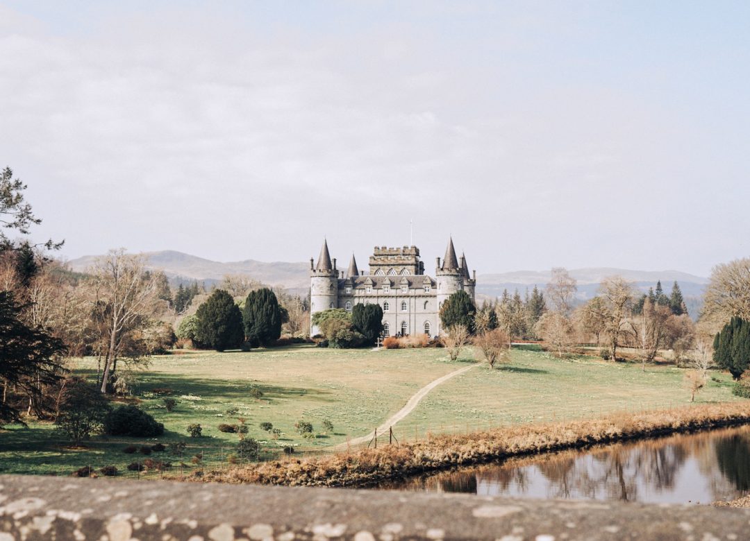 uitzicht op het Inveraray Castle